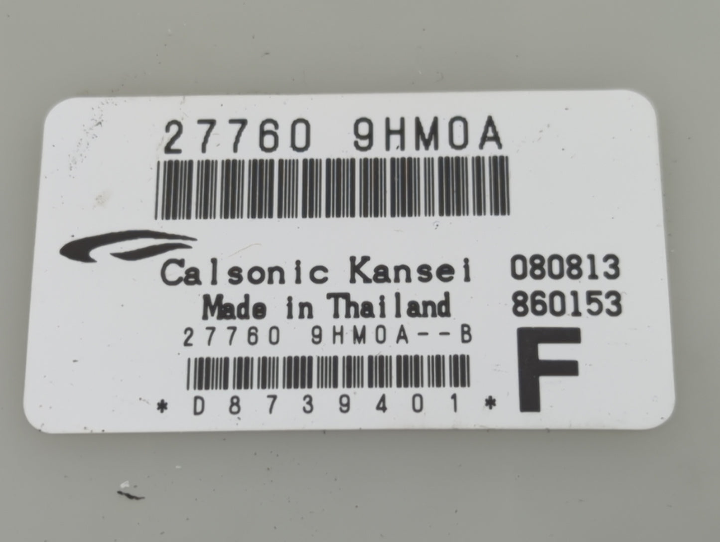2014-2015 Nissan Altima Temperature Control Module 27760-9hm0a - Oemusedautoparts1.com