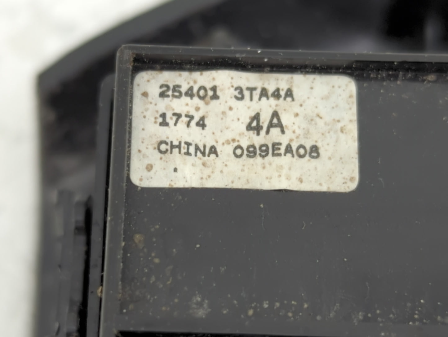 2013-2018 Nissan Altima Master Power Window Switch Replacement Driver Side Left P/N:25401 3TA4A Fits OEM Used Auto Parts - O