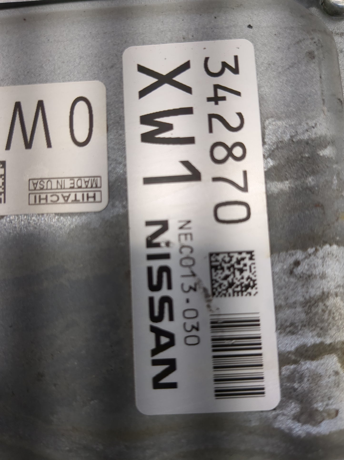 2015 Nissan Altima PCM Engine Control Computer ECU ECM PCU OEM P/N:NEC013-030 Fits Fits 2013 2014 OEM Used Auto Parts - Oemu
