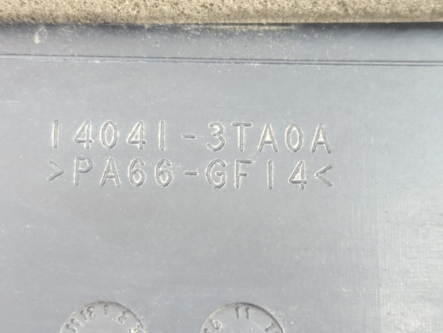 2015 Nissan Altima Engine Cover 1438074 - Oemusedautoparts1.com