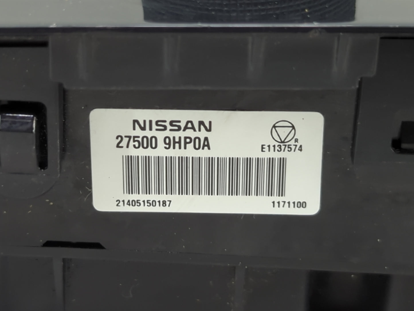 2013-2015 Nissan Altima Climate Control Module Temperature AC/Heater Replacement P/N:27500 9HP0A Fits Fits 2013 2014 2015 OE