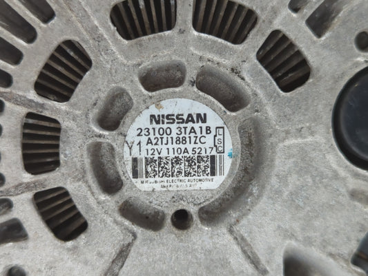 2013-2017 Nissan Altima Alternator Replacement Generator Charging Assembly Engine OEM P/N:23100 3TA1A 23100 3TA1B Fits OEM Used Auto Parts