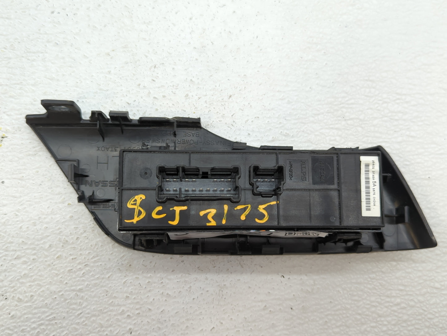 2013-2018 Nissan Altima Master Power Window Switch Replacement Driver Side Left P/N:80961 3TA0X 25401 3TA5A Fits OEM Used Au