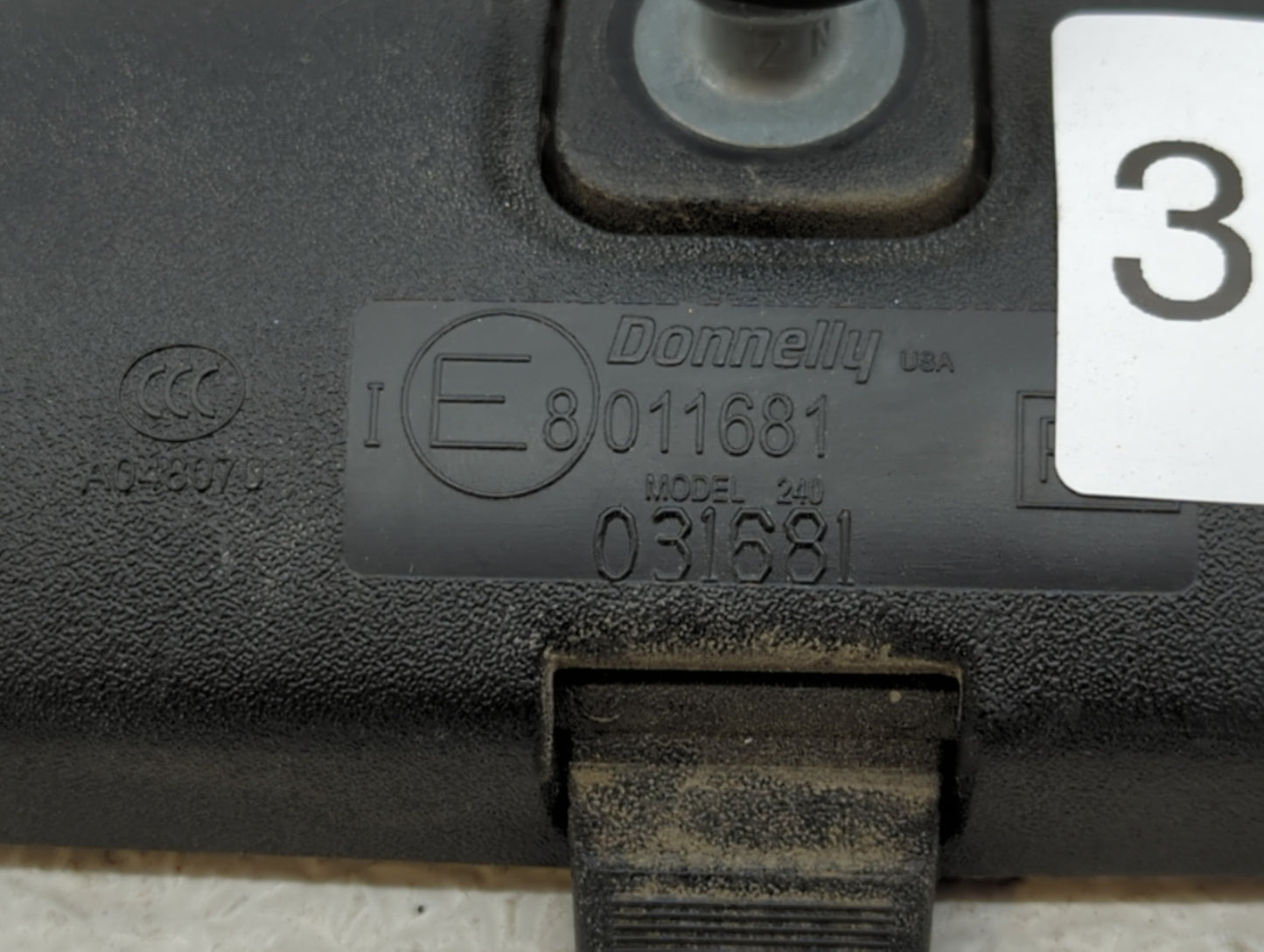 2000-2019 Nissan Altima Interior Rear View Mirror Replacement OEM P/N:031681 4112A-0BI2HL4 Fits OEM Used Auto Parts - Oemuse