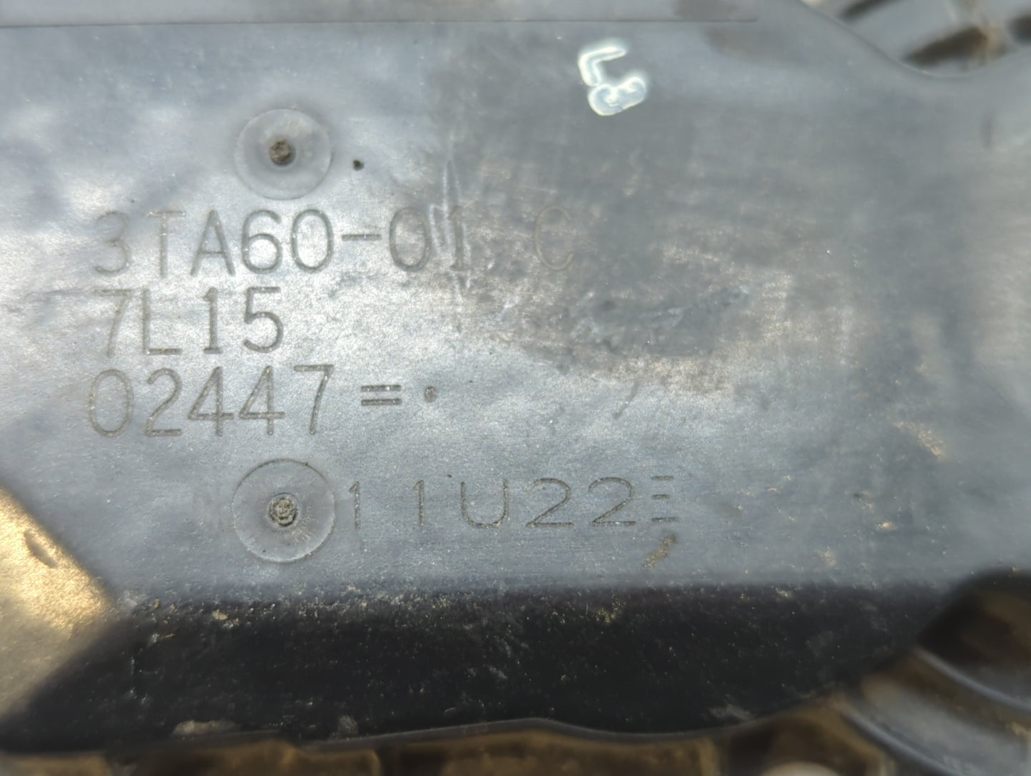 2013-2018 Nissan Altima Throttle Body P/N:3TA60-01 C Fits Fits 2013 2014 2015 2016 2017 2018 2019 2020 OEM Used Auto Parts -