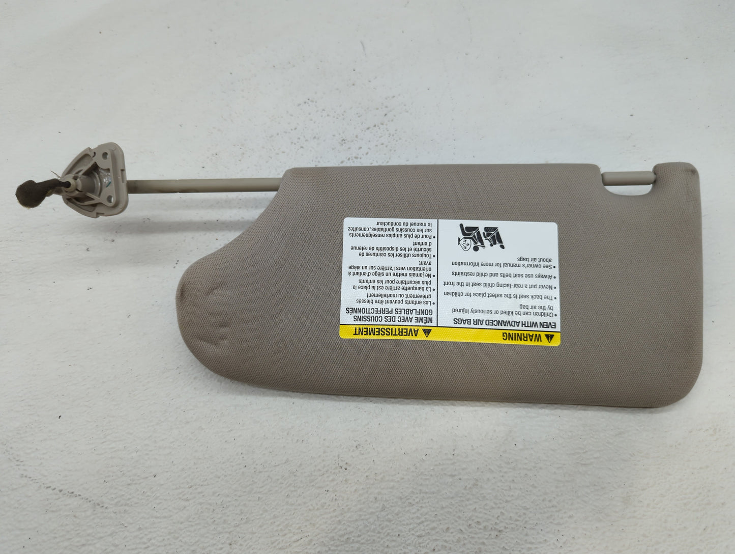 2013-2018 Nissan Altima Sun Visor Shade Replacement Driver Left Mirror Fits Fits 2013 2014 2015 2016 2017 2018 OEM Used Auto