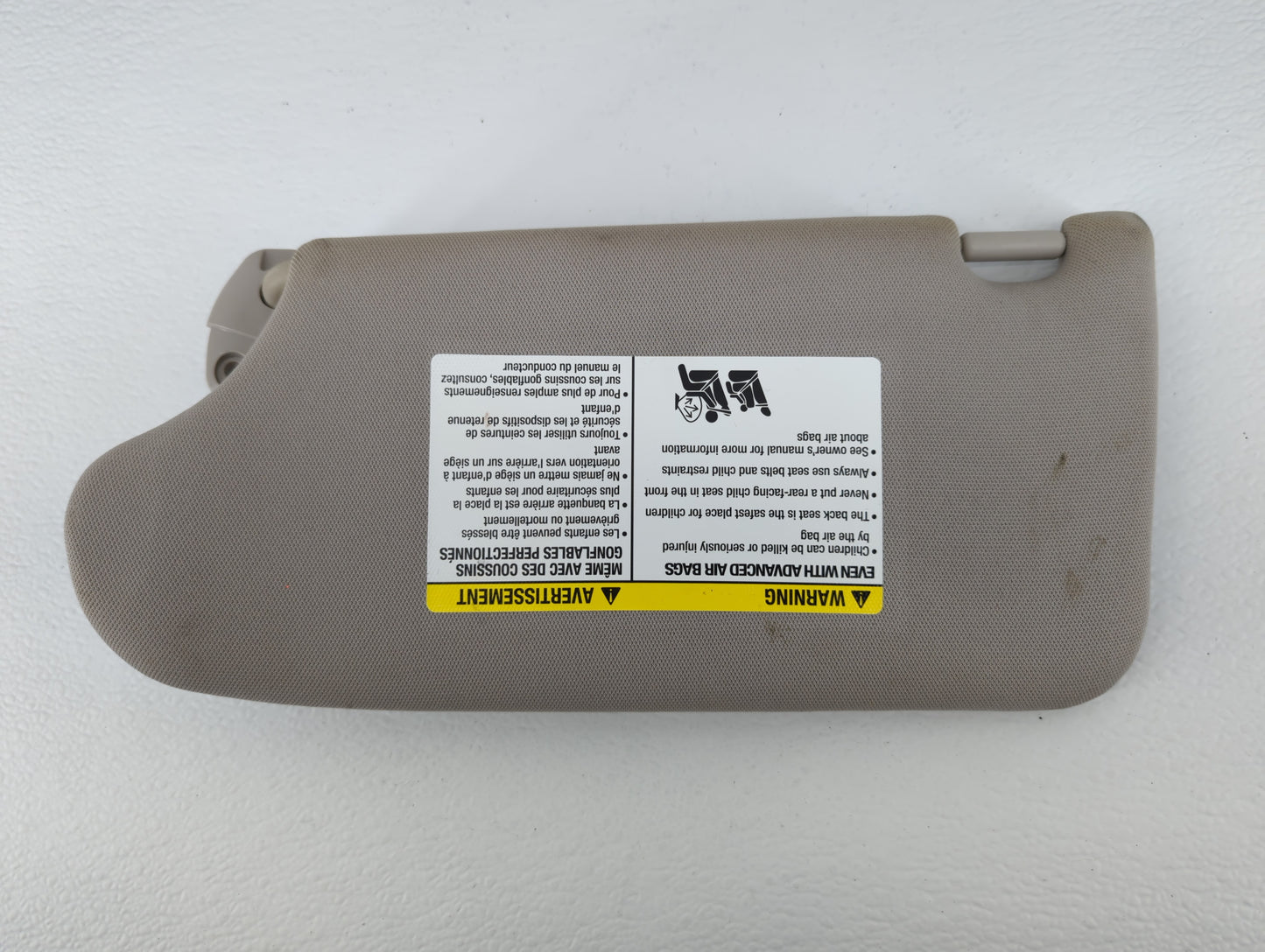 2013-2018 Nissan Altima Sun Visor Shade Replacement Passenger Right Mirror Fits Fits 2013 2014 2015 2016 2017 2018 OEM Used