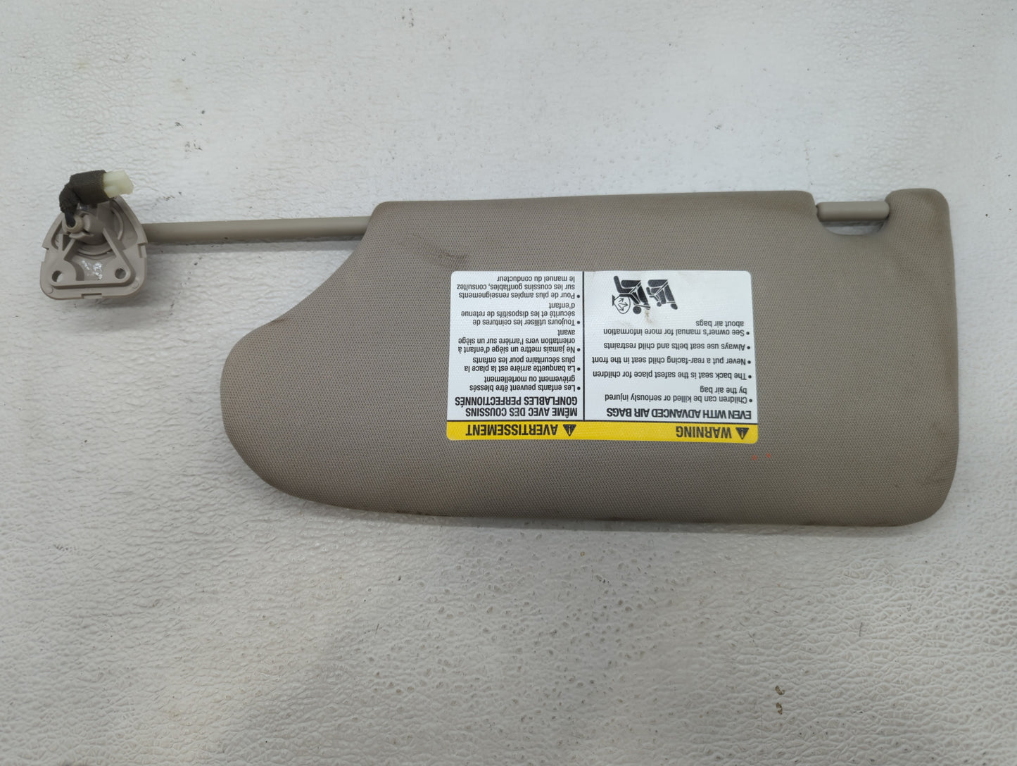 2013-2018 Nissan Altima Sun Visor Shade Replacement Passenger Right Mirror Fits Fits 2013 2014 2015 2016 2017 2018 OEM Used