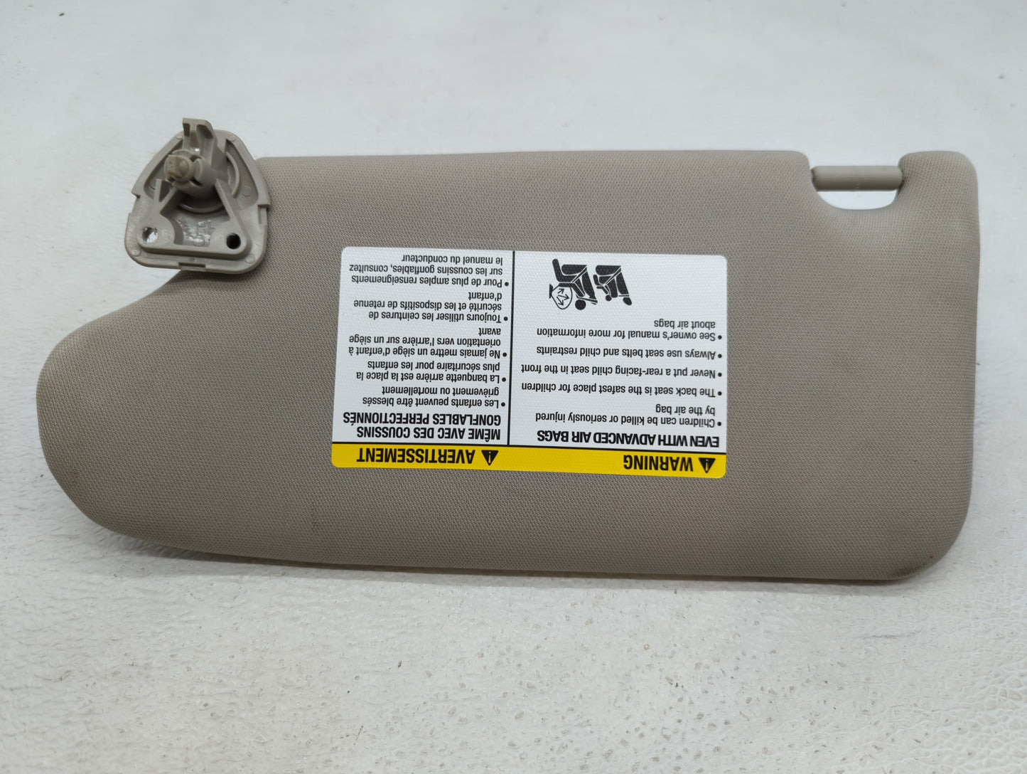2013-2017 Nissan Altima Sun Visor Shade Replacement Passenger Right Mirror Fits Fits 2013 2014 2015 2016 2017 OEM Used Auto