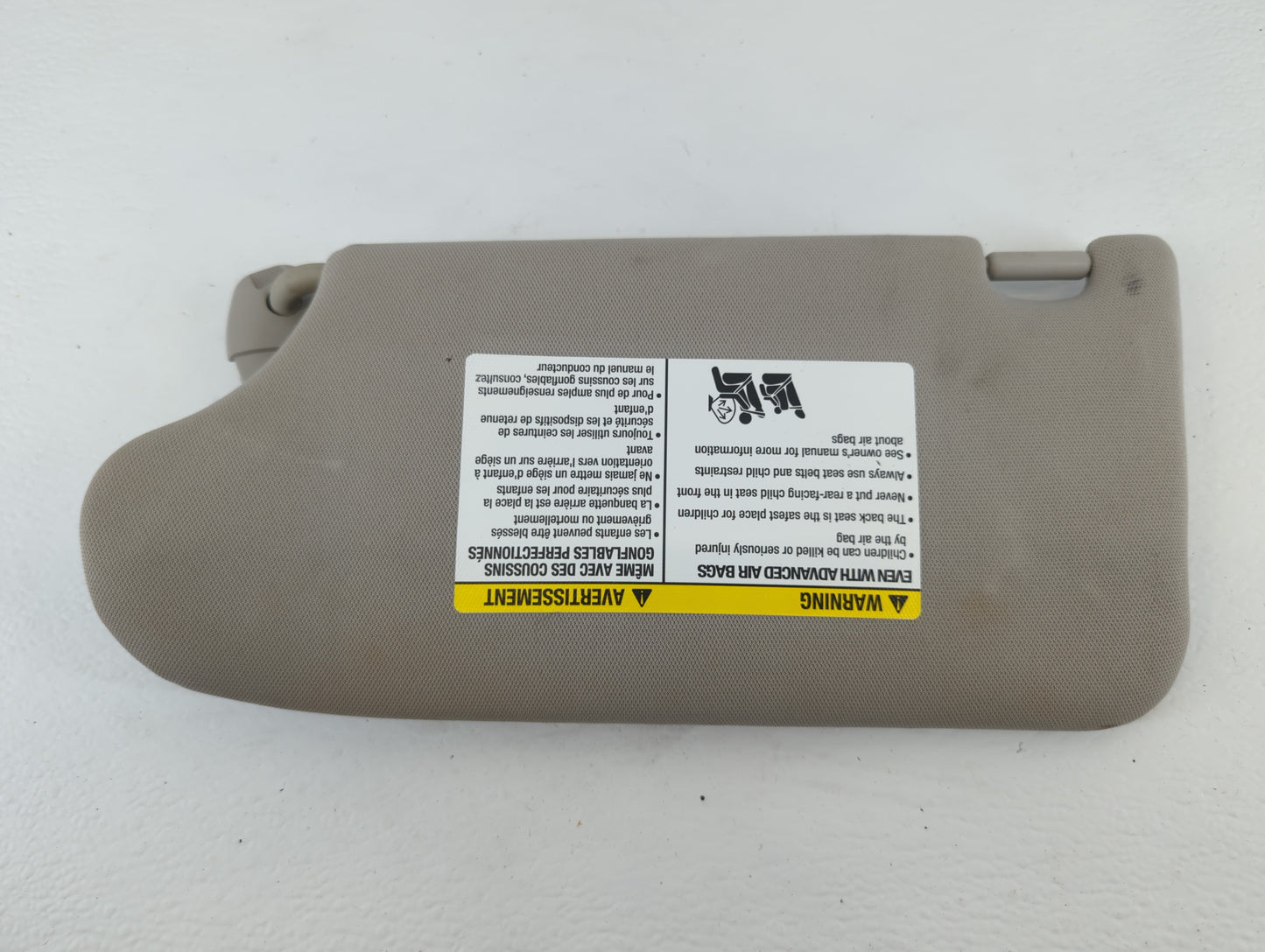 2013-2018 Nissan Altima Sun Visor Shade Replacement Passenger Right Mirror Fits Fits 2013 2014 2015 2016 2017 2018 OEM Used