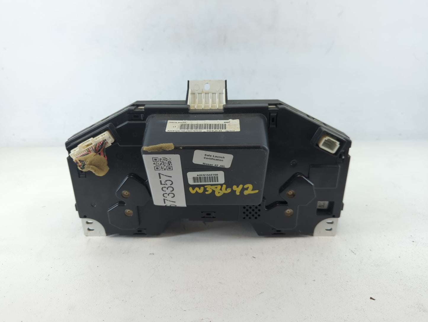 2015 Nissan Altima Instrument Cluster Speedometer Gauges P/N:24810 9HP0A Fits OEM Used Auto Parts - Oemusedautoparts1.com