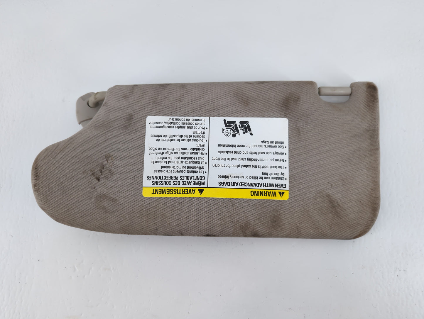 2013-2018 Nissan Altima Sun Visor Shade Replacement Passenger Right Mirror Fits Fits 2013 2014 2015 2016 2017 2018 OEM Used