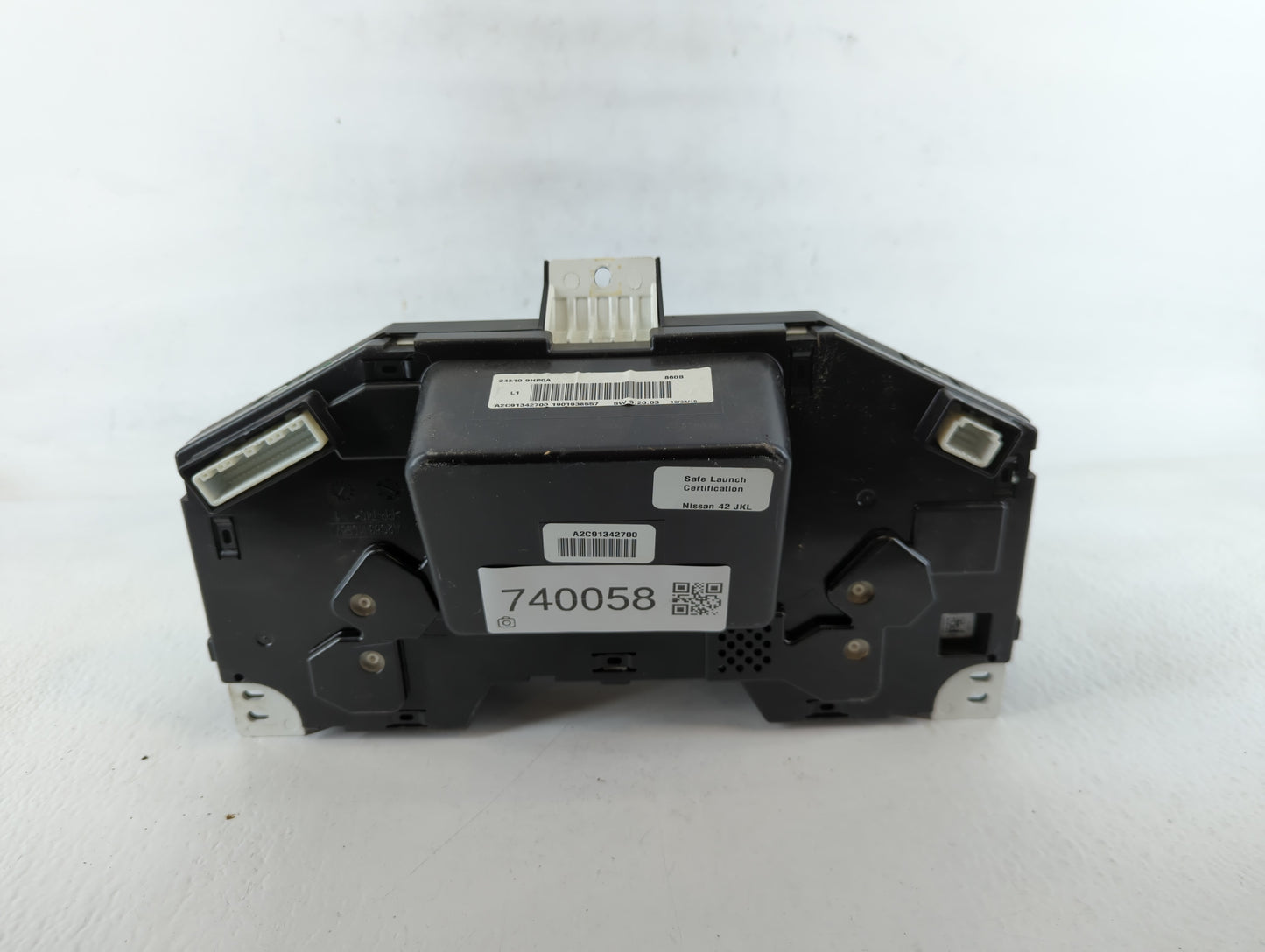 2015 Nissan Altima Instrument Cluster Speedometer Gauges P/N:24810 9HP0A Fits OEM Used Auto Parts - Oemusedautoparts1.com