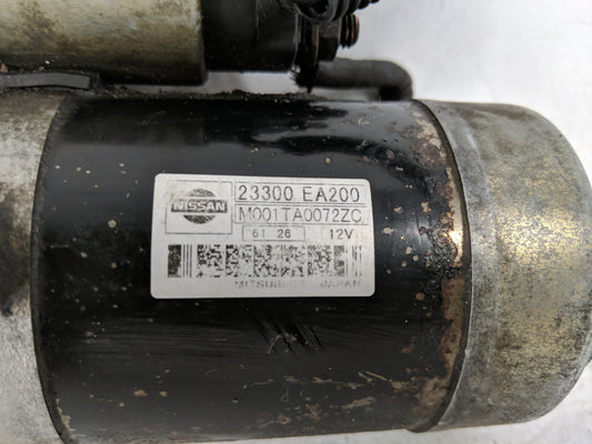 2005-2019 Nissan Frontier Car Starter Motor Solenoid OEM P/N:23300 EA20A Fits OEM Used Auto Parts