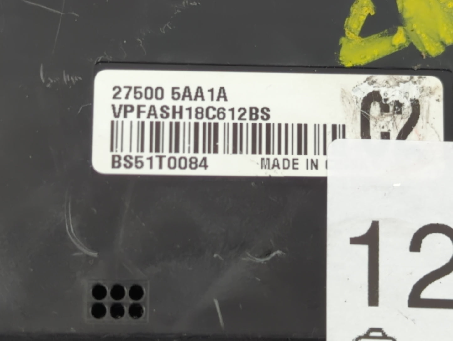 2015 Nissan Murano Climate Control Module Temperature AC/Heater Replacement P/N:BS51T0084 27500 5AA1A Fits OEM Used Auto Par