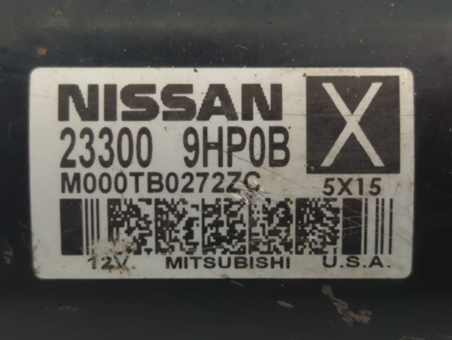 2015-2022 Nissan Murano Car Starter Motor Solenoid OEM P/N:23300 9HP0B Fits Fits 2015 2016 2017 2018 2019 2020 2021 2022 OEM