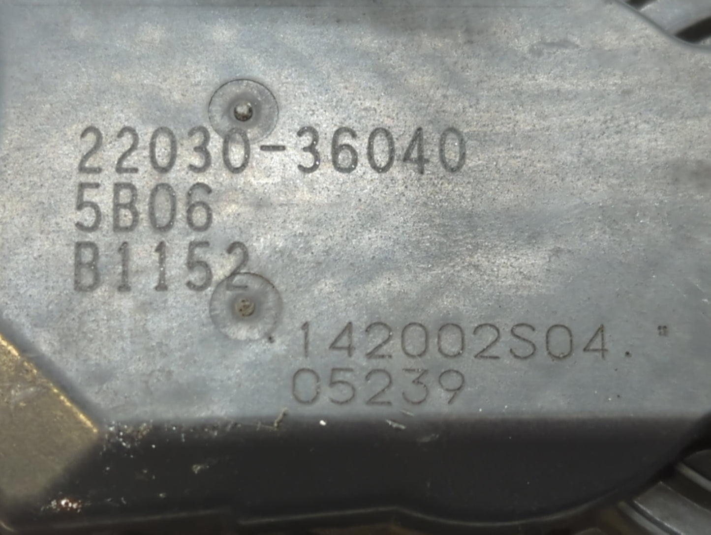 2015 Nissan Nv200 Throttle Body P/N:22030-36040 Fits OEM Used Auto Parts - Oemusedautoparts1.com