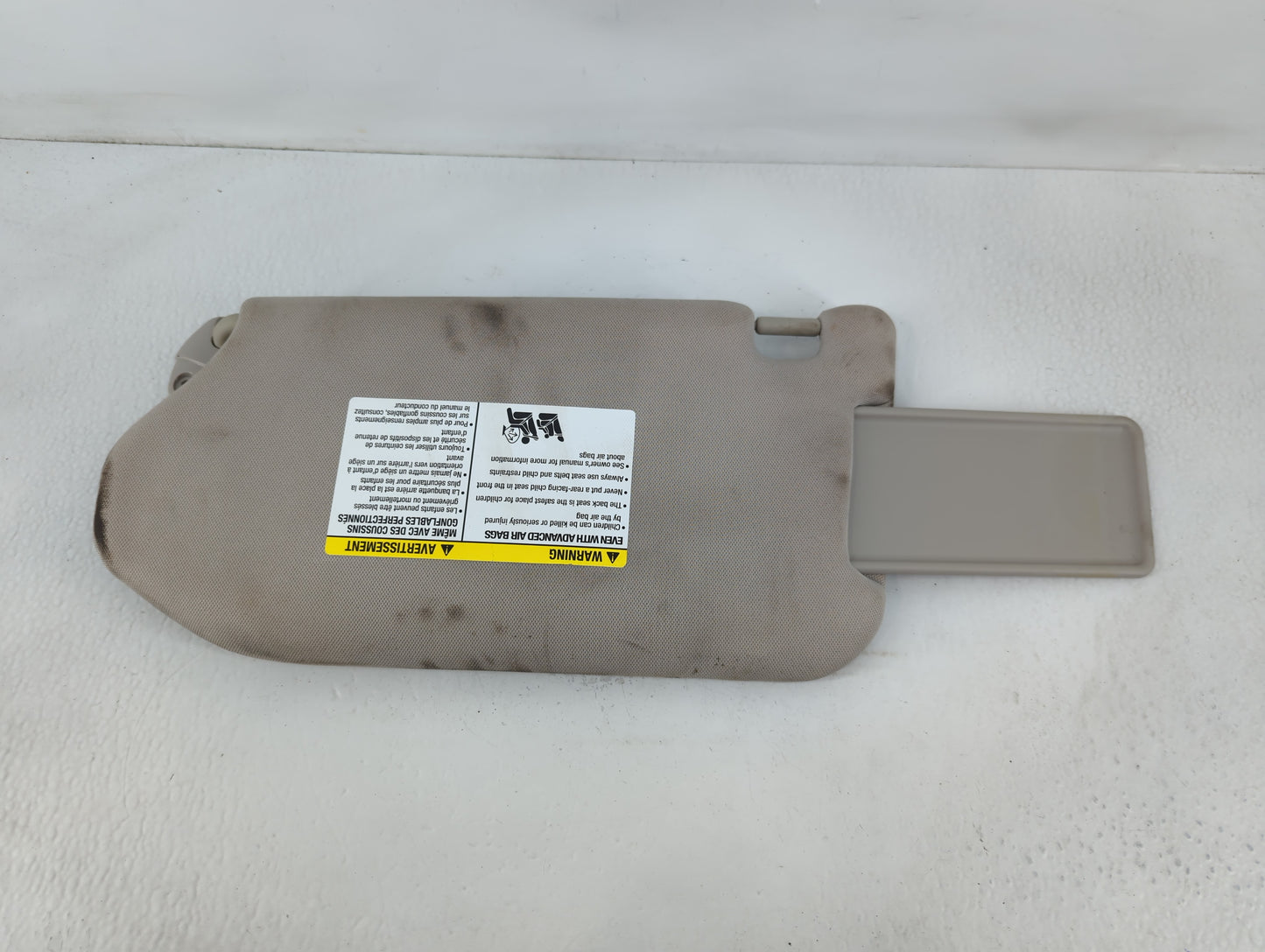 2013-2018 Nissan Pathfinder Sun Visor Shade Replacement Passenger Right Mirror Fits Fits 2013 2014 2015 2016 2017 2018 OEM U