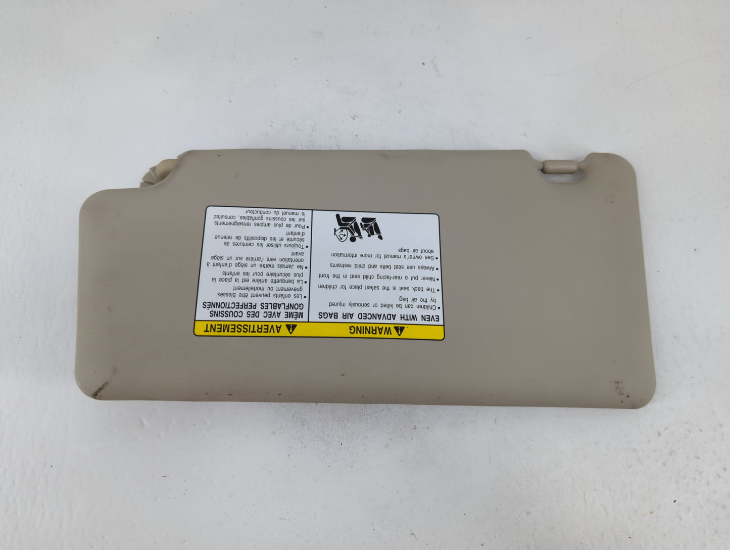 2008-2015 Nissan Rogue Sun Visor Shade Replacement Passenger Right Mirror Fits Fits 2008 2009 2010 2011 2012 2013 2014 2015