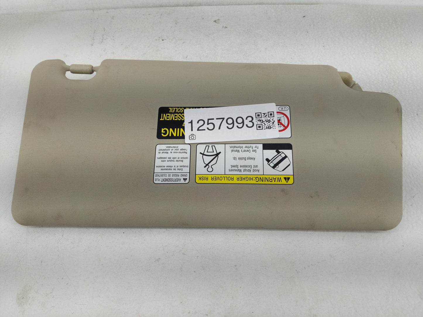 2011-2015 Nissan Rogue Sun Visor Shade Replacement Driver Left Mirror Fits Fits 2011 2012 2013 2014 2015 OEM Used Auto Parts