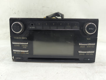 2012-2015 Nissan Rogue Radio AM FM Cd Player Receiver Replacement P/N:28185 1VX2A CQ-FN51E04D Fits Fits 2012 2013 2014 2015 OEM Used Auto Parts