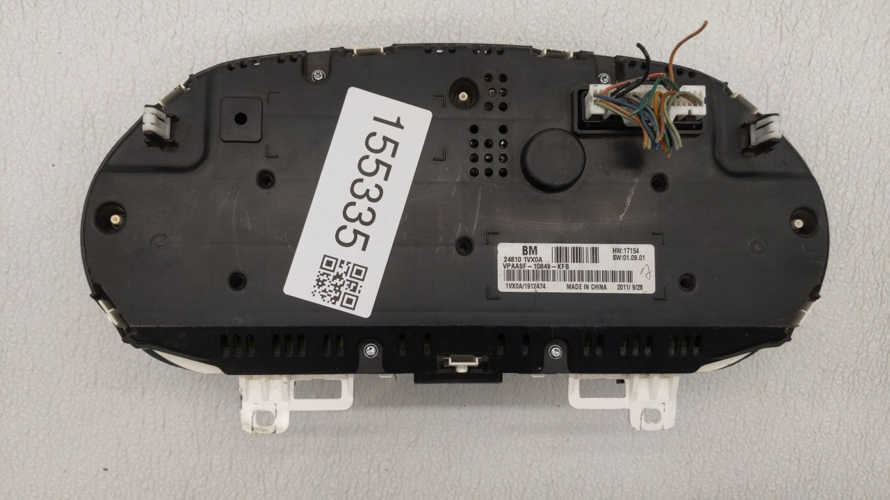 2012-2015 Nissan Rogue Instrument Cluster Speedometer Gauges P/N:VPAASF-10849-KFH 24810-1VX0A Fits Fits 2012 2013 2014 2015