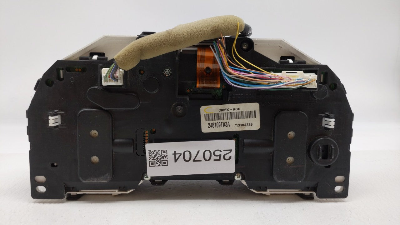 2014-2015 Nissan Rogue Instrument Cluster Speedometer Gauges P/N:248109TA3A 248104BA0C Fits Fits 2014 2015 OEM Used Auto Par