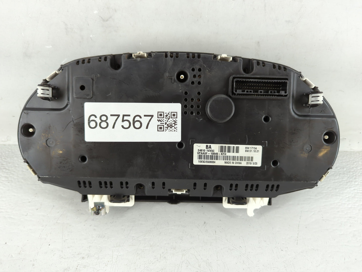 2012-2015 Nissan Rogue Instrument Cluster Speedometer Gauges P/N:24810 1VX5C Fits Fits 2012 2013 2014 2015 OEM Used Auto Par