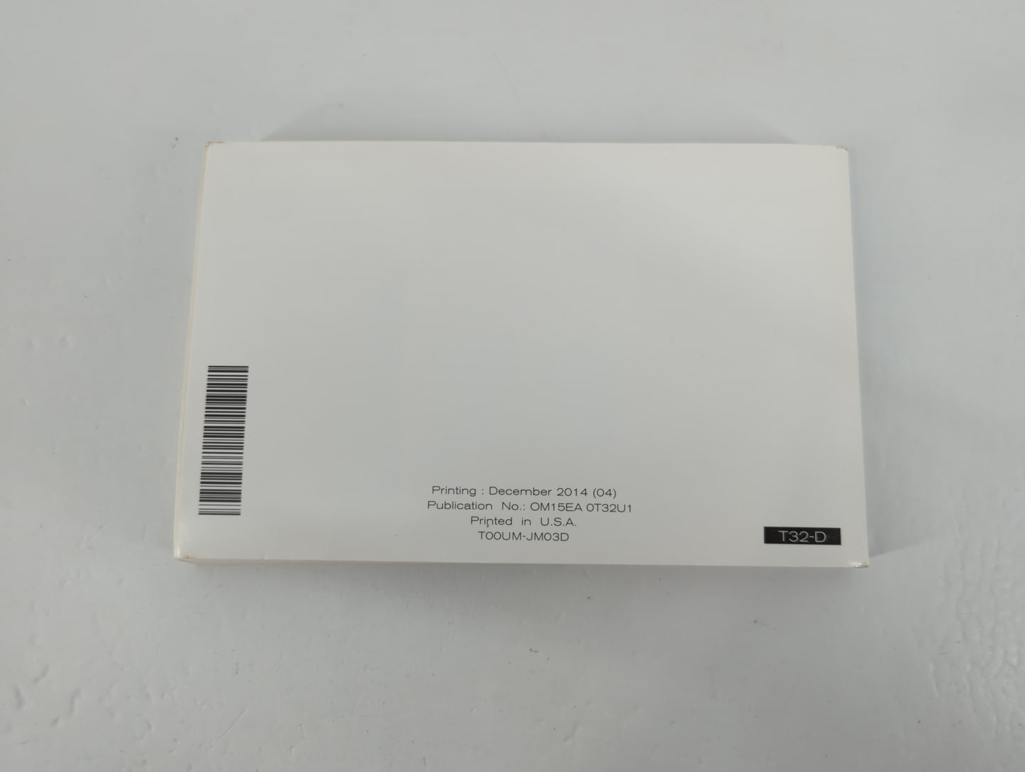 2015 Nissan Rogue Owners Manual Book Guide P/N:OM15EA 0T32U1 OEM Used Auto Parts - Oemusedautoparts1.com