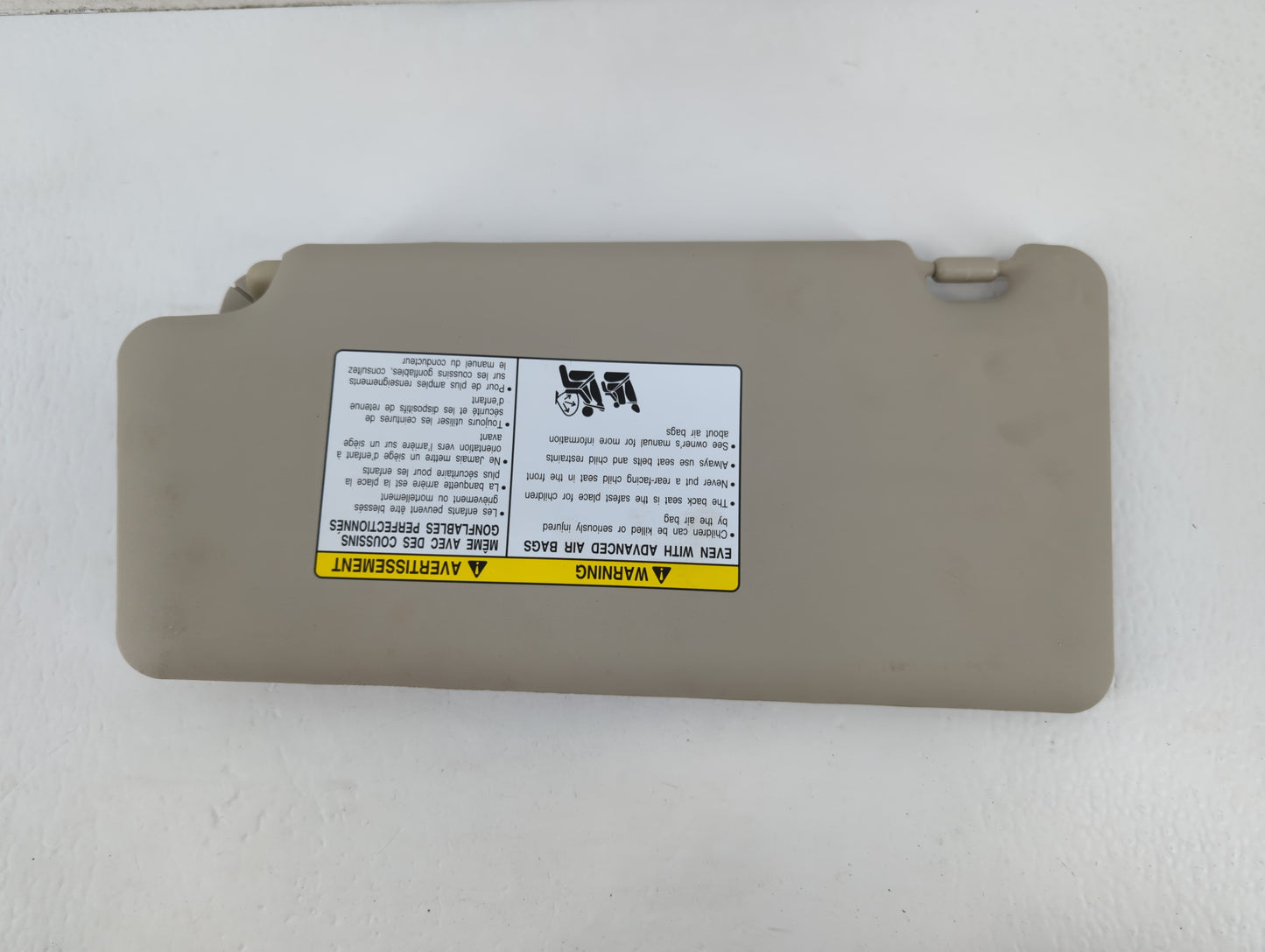 2008-2015 Nissan Rogue Sun Visor Shade Replacement Passenger Right Mirror Fits Fits 2008 2009 2010 2011 2012 2013 2014 2015