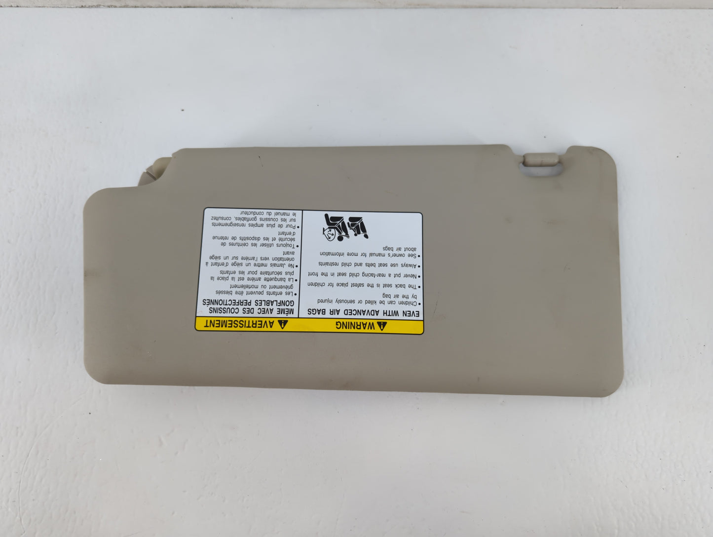 2008-2015 Nissan Rogue Sun Visor Shade Replacement Passenger Right Mirror Fits Fits 2008 2009 2010 2011 2012 2013 2014 2015