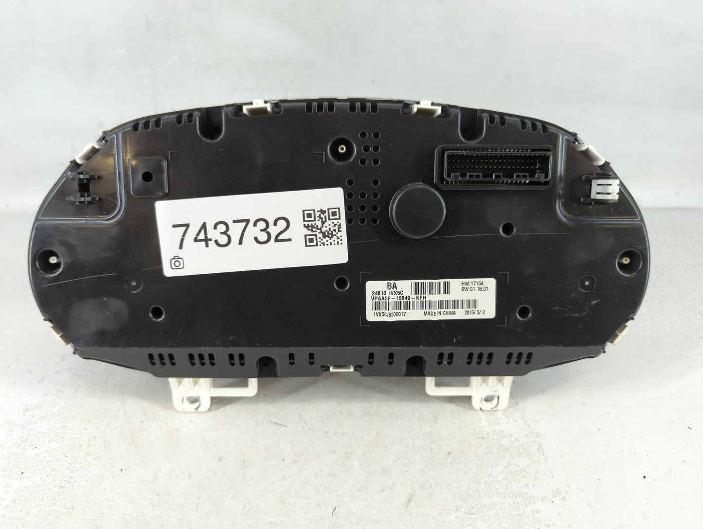 2012-2015 Nissan Rogue Instrument Cluster Speedometer Gauges P/N:VPAASF-10849-KFH 24810 1VX5C Fits Fits 2012 2013 2014 2015