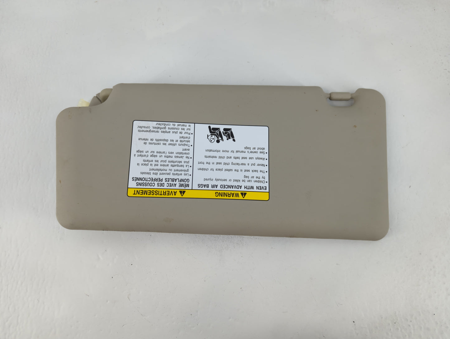 2008-2015 Nissan Rogue Sun Visor Shade Replacement Passenger Right Mirror Fits Fits 2008 2009 2010 2011 2012 2013 2014 2015