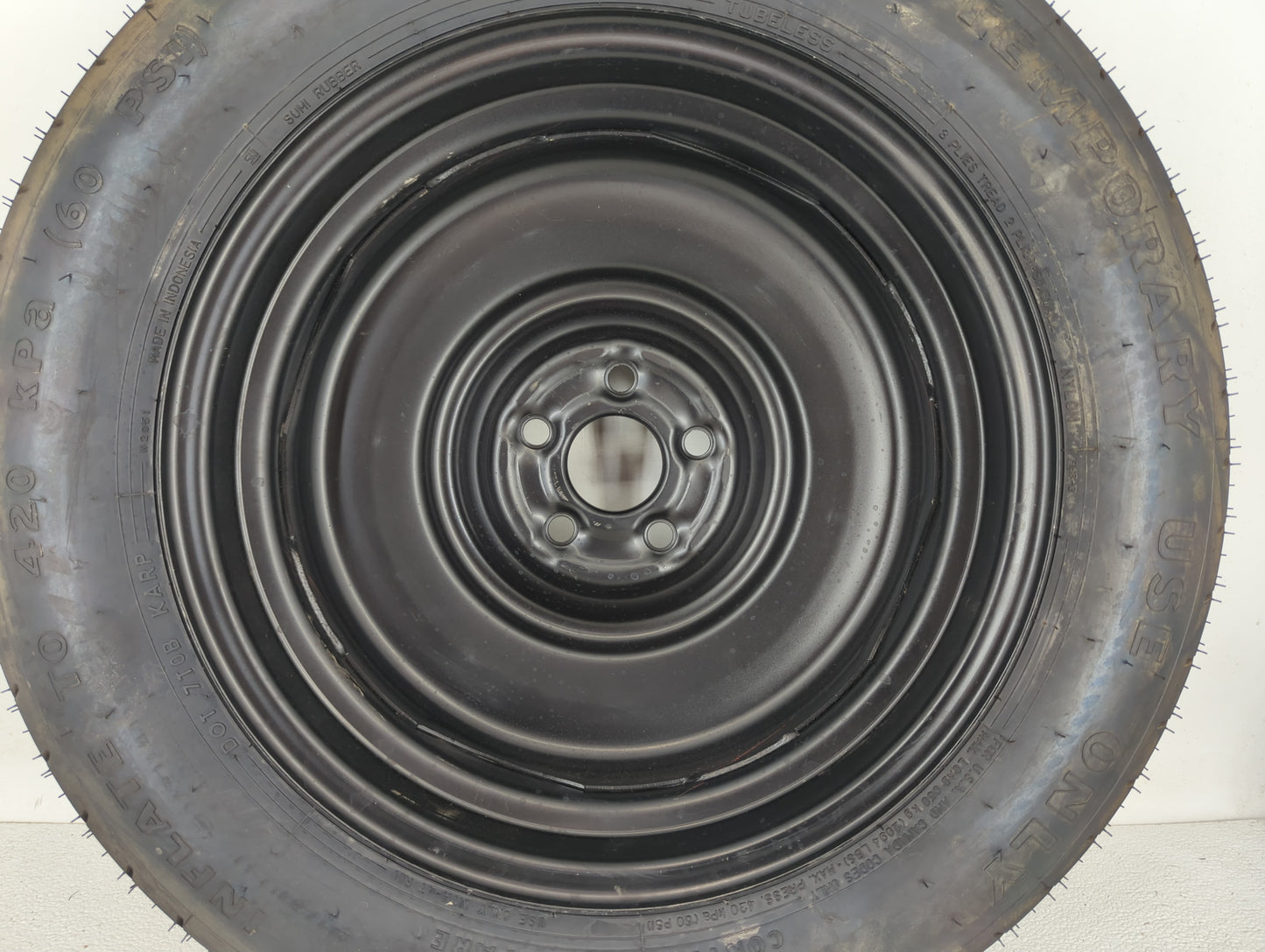 2014-2015 Nissan Rogue Spare Donut Tire Wheel Rim Oem - Oemusedautoparts1.com