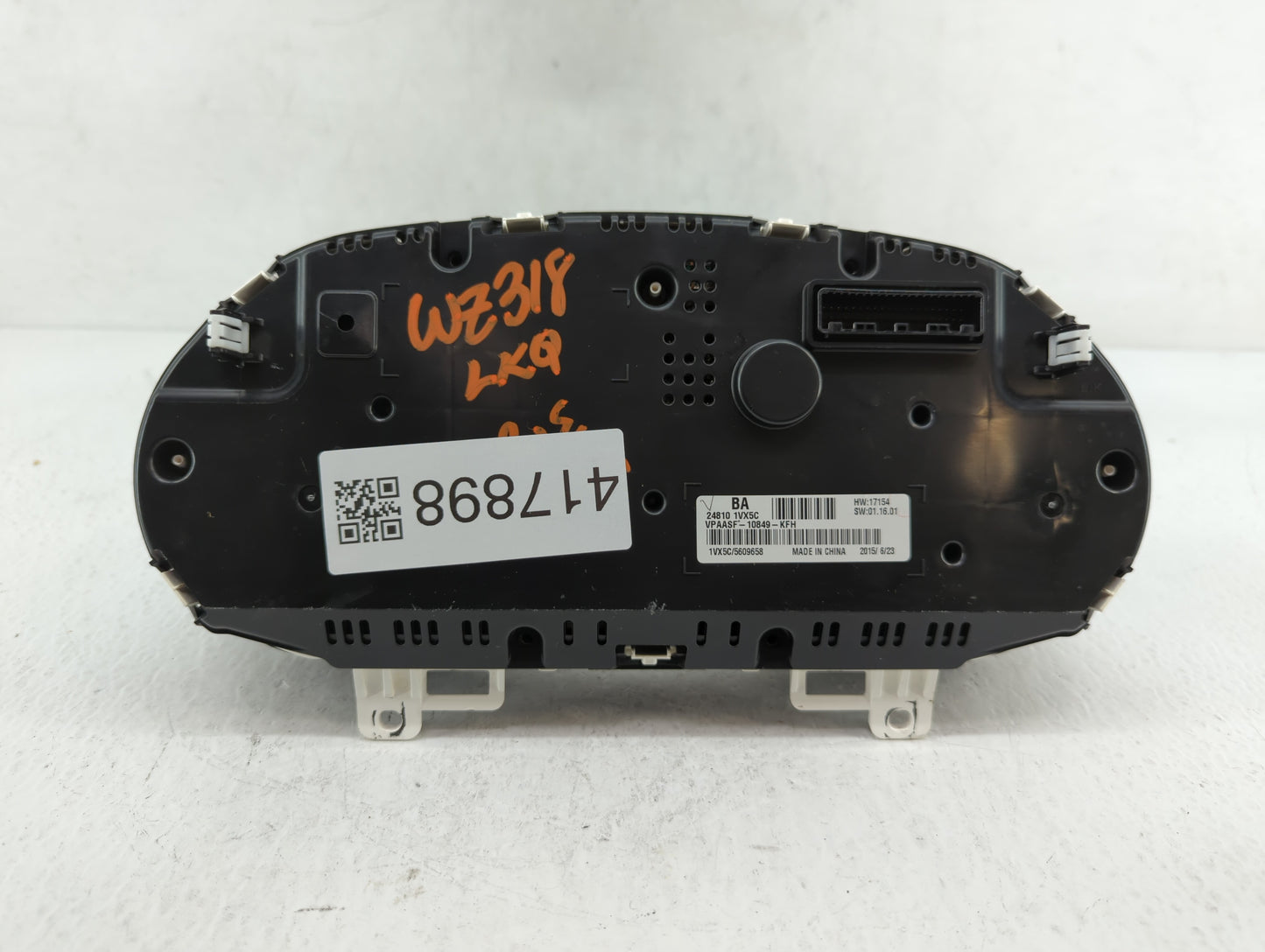 2015 Nissan Rogue Select Instrument Cluster Speedometer Gauges P/N:24810 1VX0A 24810 1VX5C, 24810 1VX5A Fits Fits 2012 2013