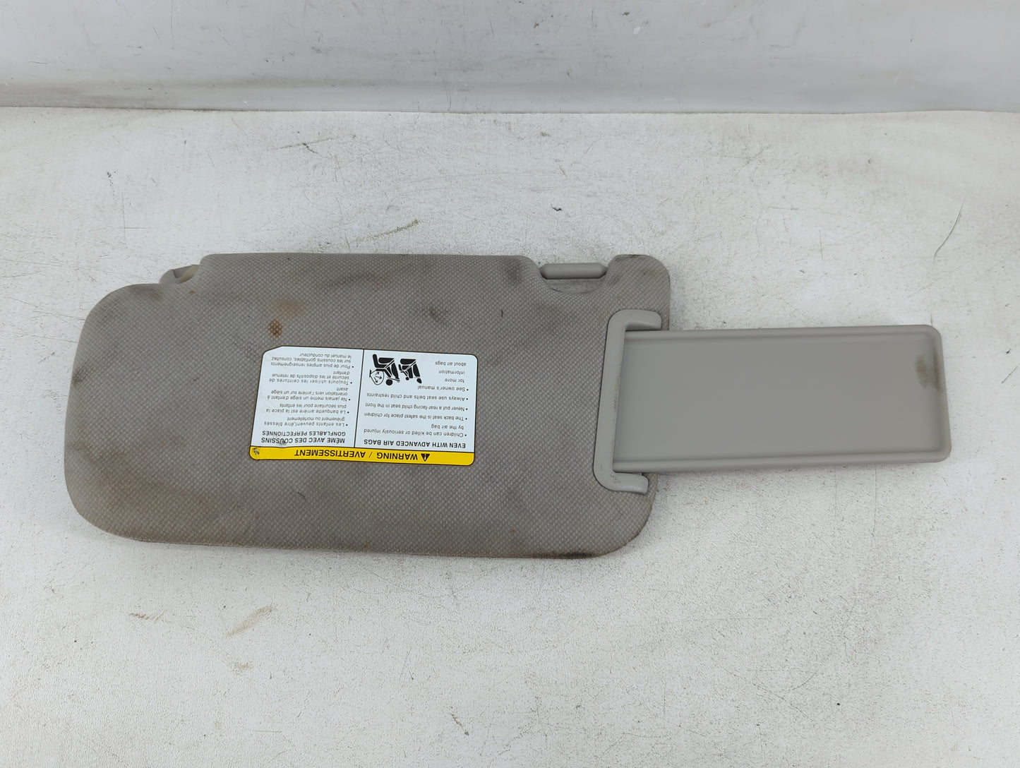 2013-2019 Nissan Sentra Sun Visor Shade Replacement Passenger Right Mirror Fits Fits 2012 2013 2014 2015 2016 2017 2018 2019