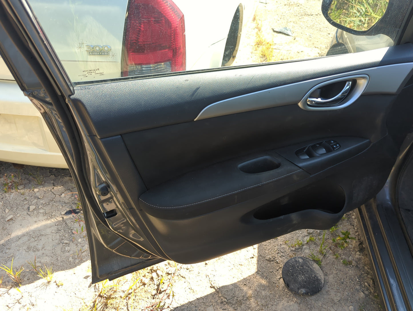 2015 Nissan Sentra Front Left Driver Interior Door Panel Trim - Oemusedautoparts1.com