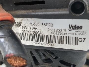2013-2019 Nissan Sentra Alternator Replacement Generator Charging Assembly Engine OEM P/N:23100 3SH2B Fits OEM Used Auto Parts