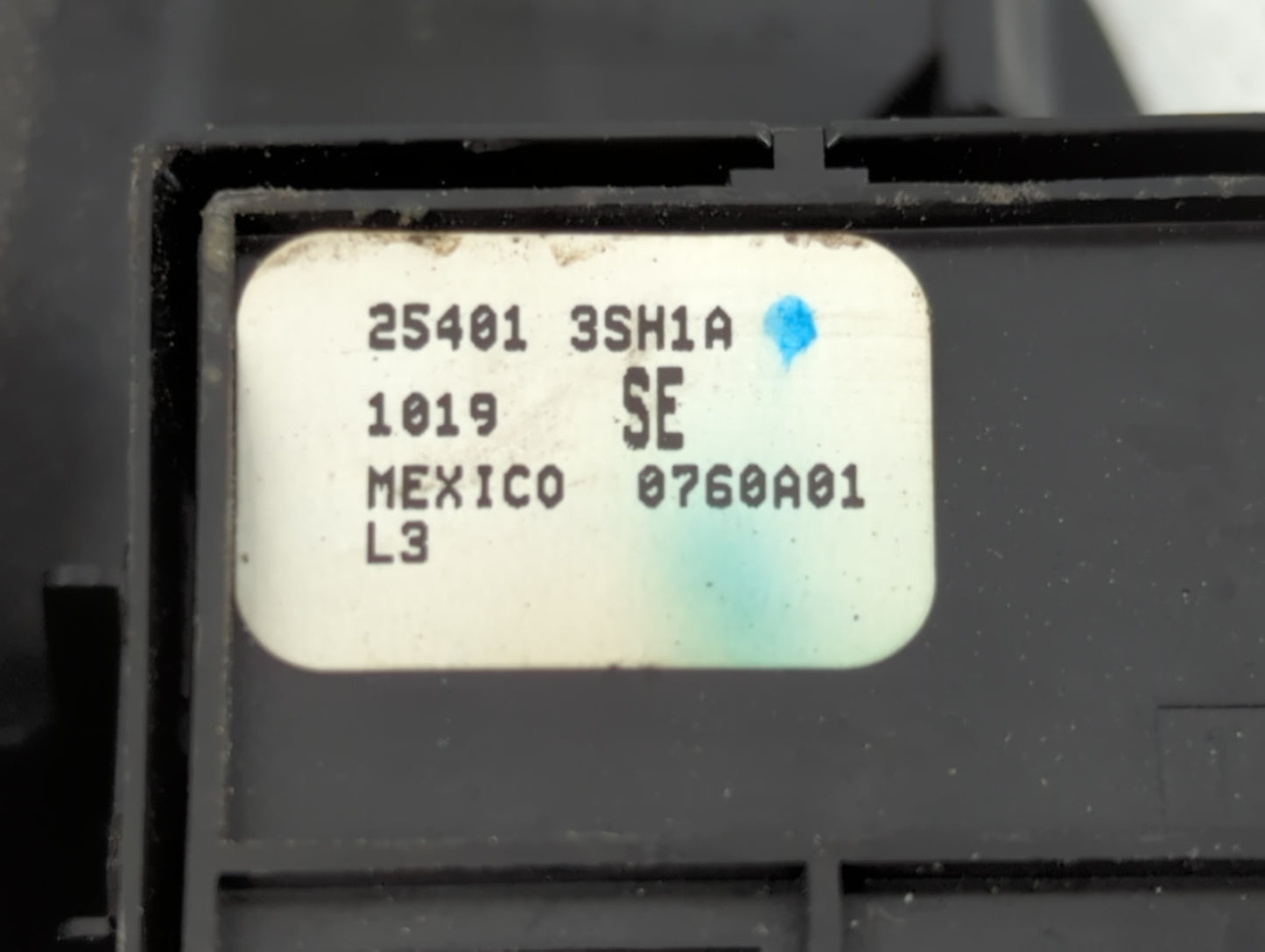 2013-2019 Nissan Sentra Master Power Window Switch Replacement Driver Side Left P/N:25401 25401 3SH1A Fits OEM Used Auto Par