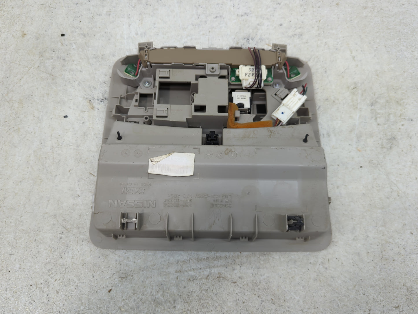 2014-2015 Nissan Sentra Overhead Roof Console 1429972 - Oemusedautoparts1.com
