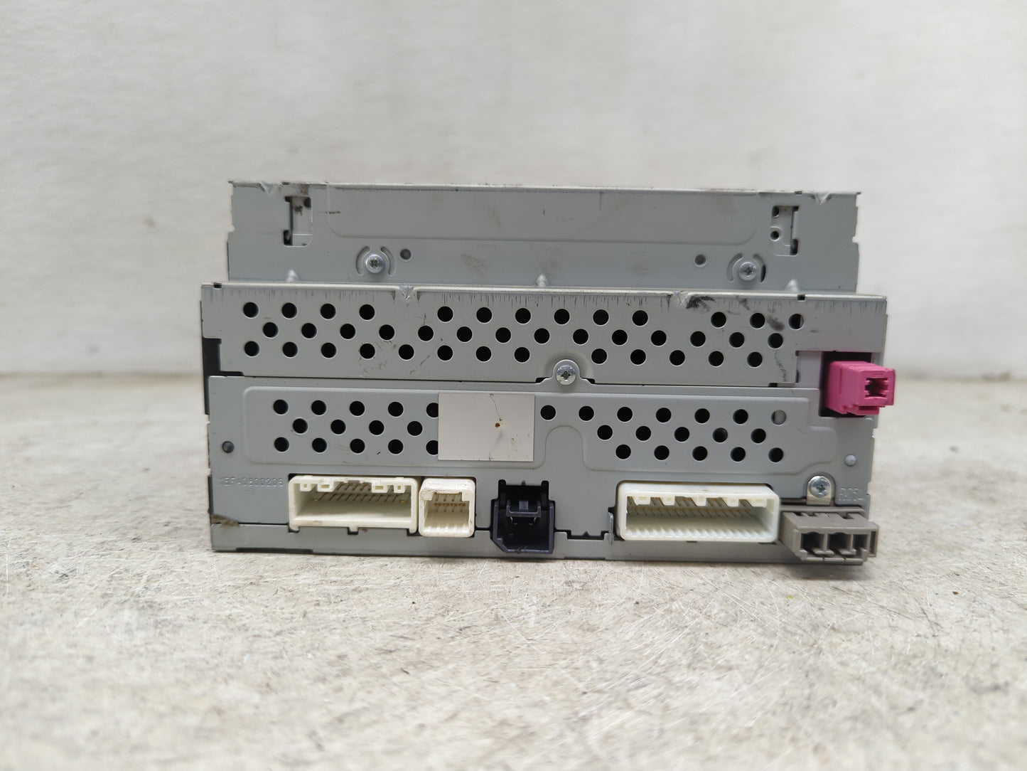 2015 Nissan Sentra Radio AM FM Cd Player Receiver Replacement P/N:281859MB0A CQ-FN84E2GX Fits Fits 2016 OEM Used Auto Parts