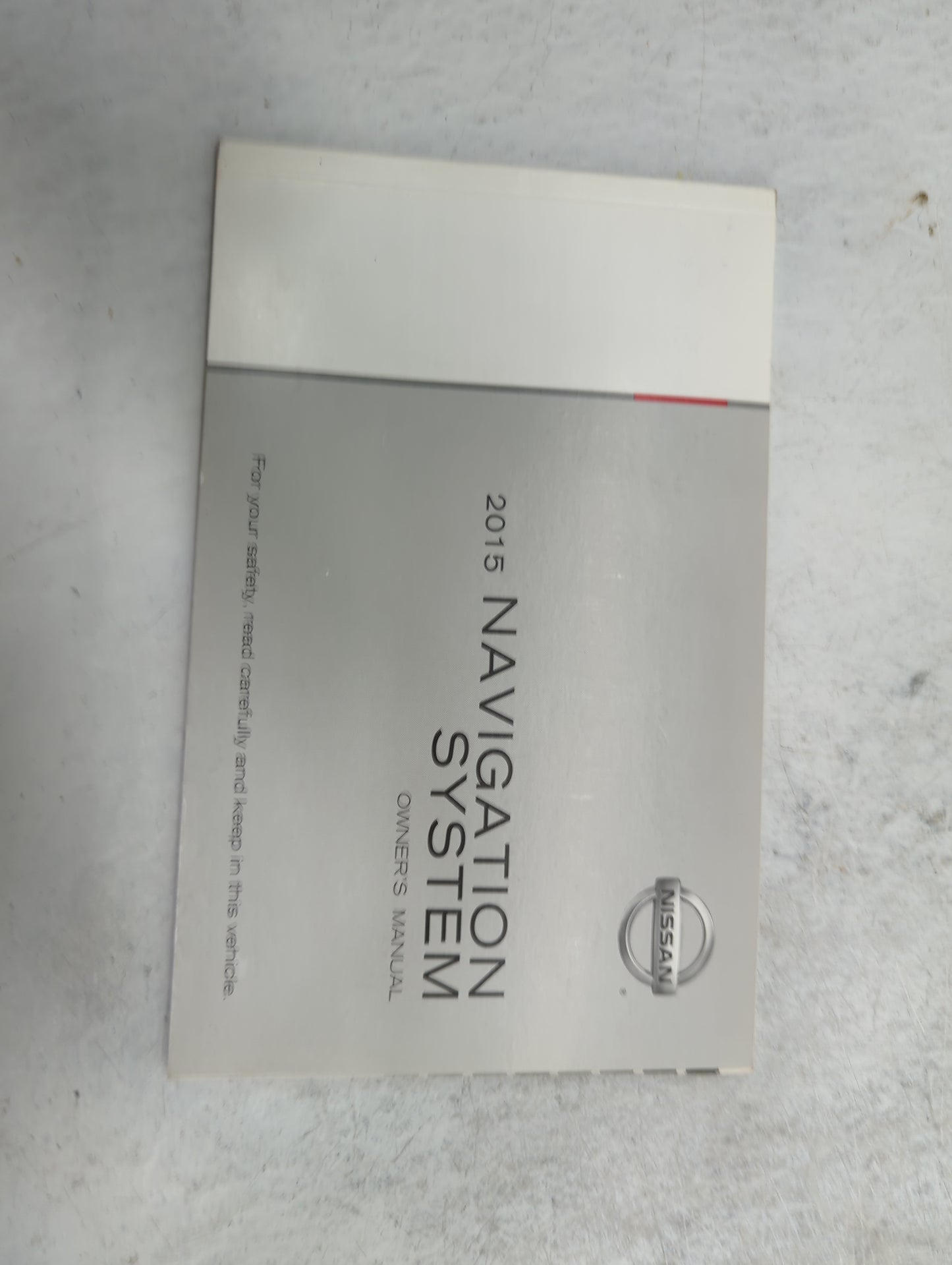 2015 Nissan Sentra Owners Manual Book Guide P/N:OM15EM 0B17U1 OEM Used Auto Parts - Oemusedautoparts1.com