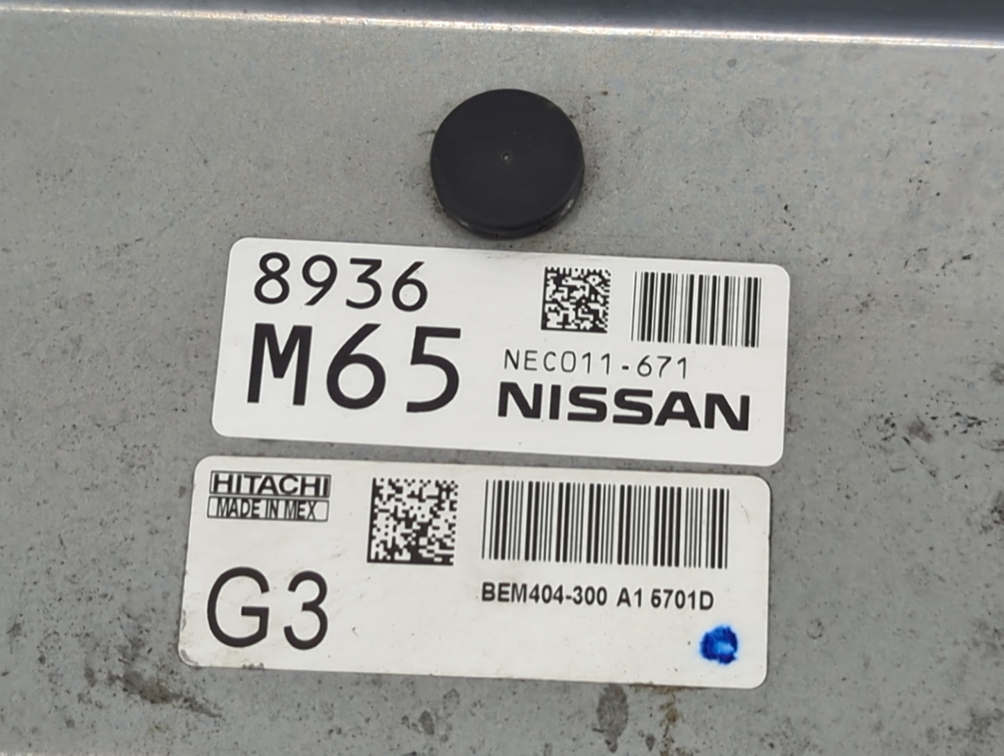 2013-2015 Nissan Sentra PCM Engine Control Computer ECU ECM PCU OEM P/N:NEC011-671 BEM404-300 A1 Fits Fits 2013 2014 2015 OE