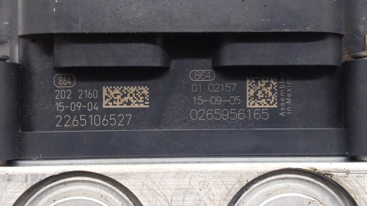 2015 Nissan Sentra ABS Pump Control Module Replacement P/N:47660 9AN2A 47660 9AN0A Fits OEM Used Auto Parts - Oemusedautopar