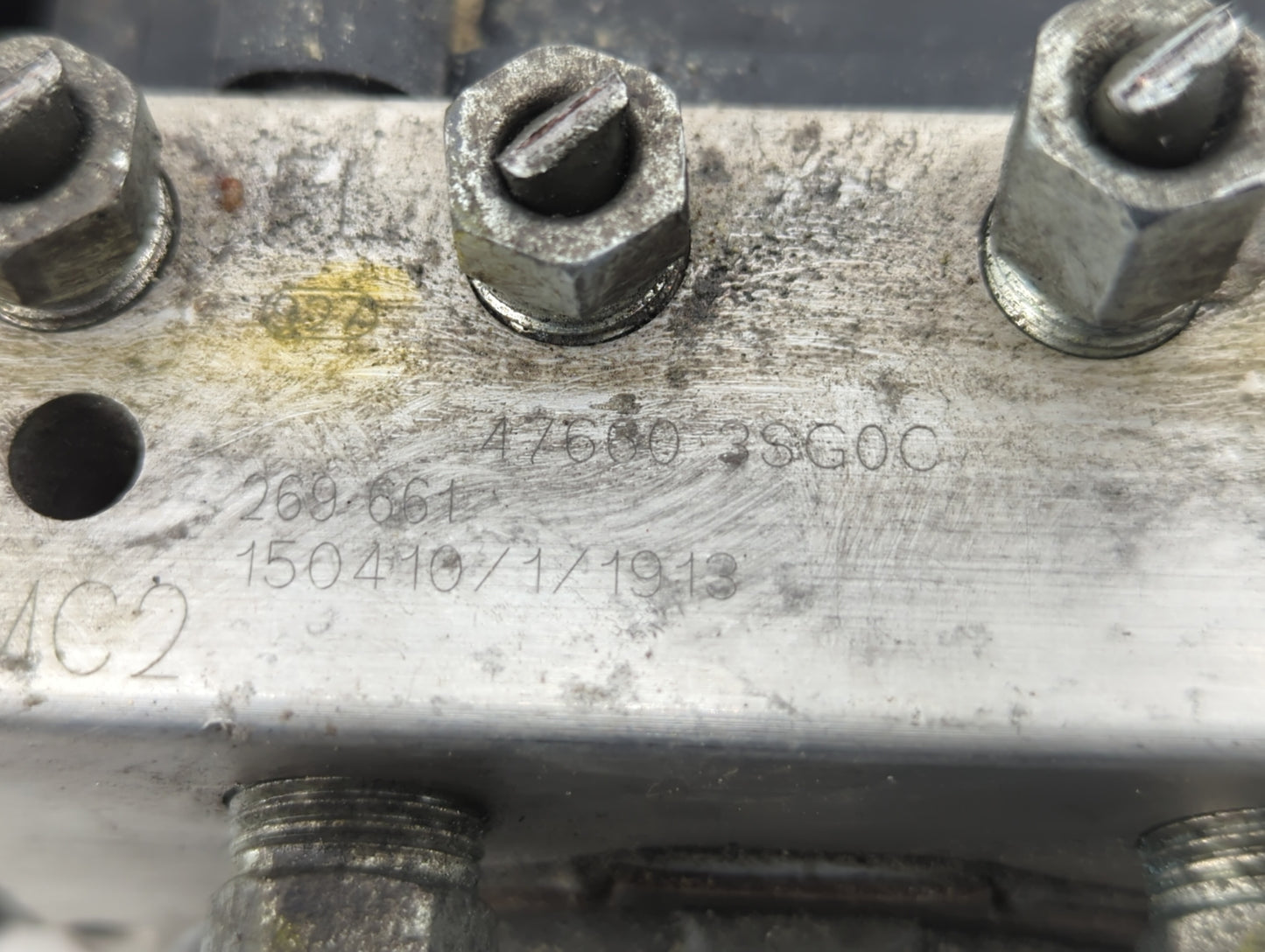 2014-2015 Nissan Sentra ABS Pump Control Module Replacement P/N:47660-3SG0C Fits Fits 2014 2015 OEM Used Auto Parts - Oemuse