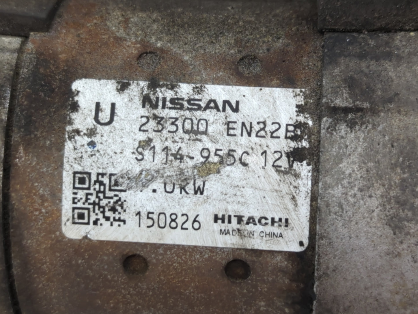 2013-2019 Nissan Sentra Car Starter Motor Solenoid OEM P/N:S114-955C 23300-EN22B Fits Fits 2013 2014 2015 2016 2017 2018 201