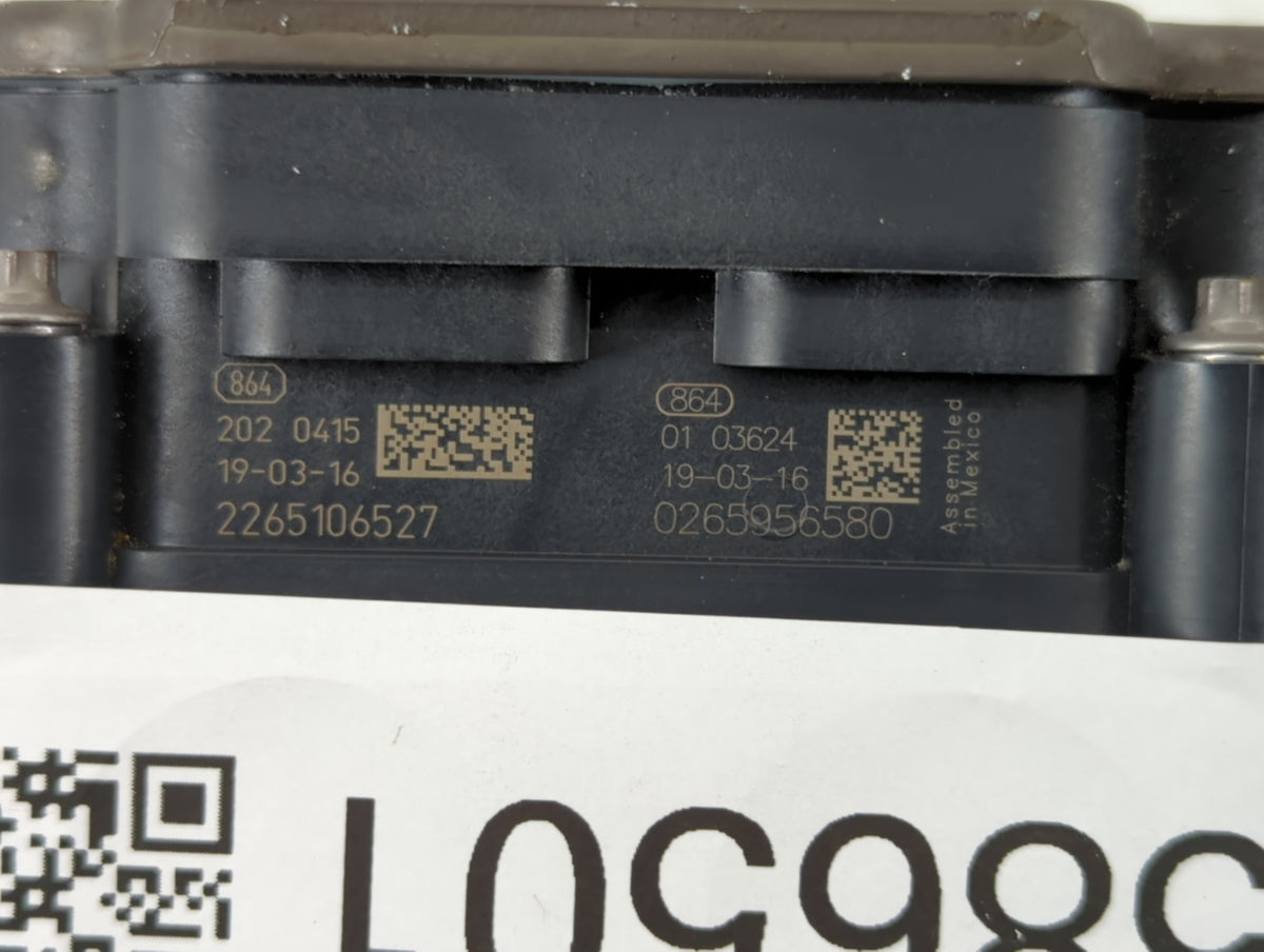 2015 Nissan Sentra Anti-Lock Brake ABS Pump Module Actuator OEM P/N:2265106527 47660 9AK0 Fits OEM Used Auto Parts - Oemused