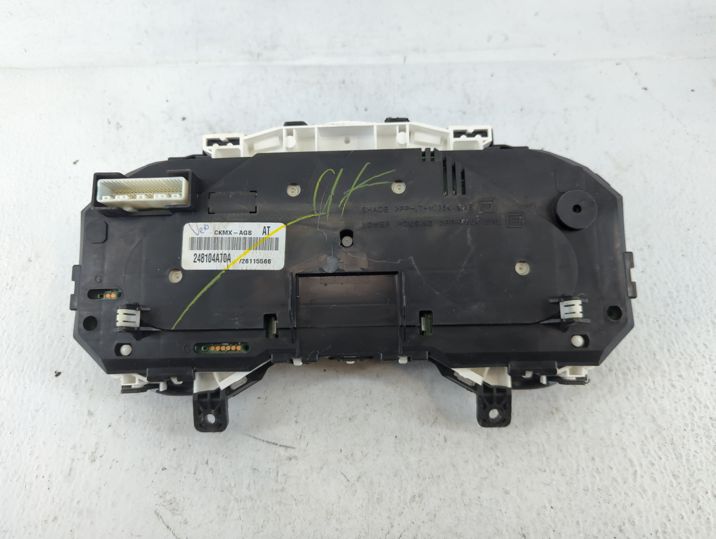 2015 Nissan Sentra Instrument Cluster Speedometer Gauges P/N:248104AT0A Fits OEM Used Auto Parts - Oemusedautoparts1.com