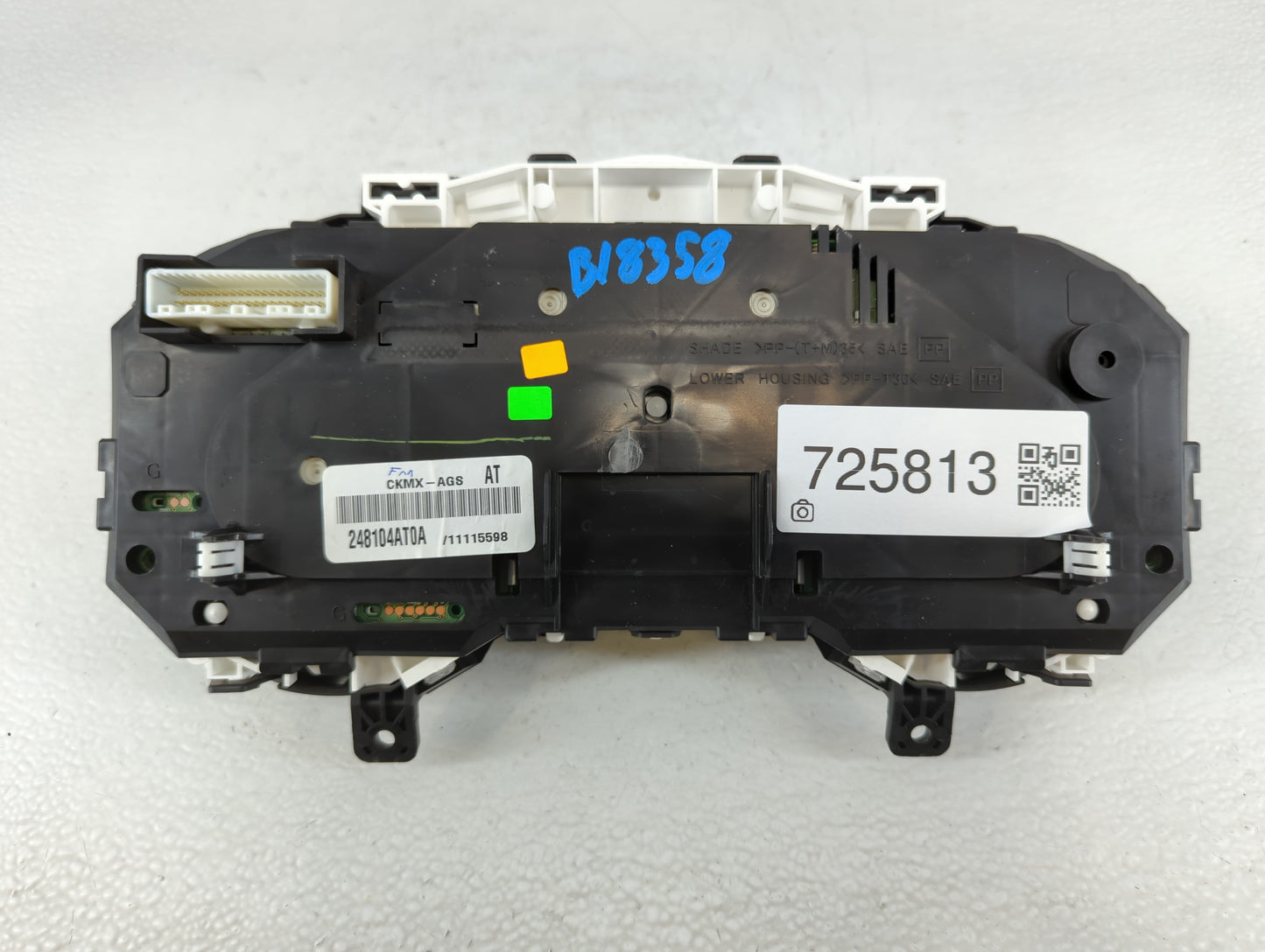 2015 Nissan Sentra Instrument Cluster Speedometer Gauges P/N:248104AT0A Fits OEM Used Auto Parts - Oemusedautoparts1.com
