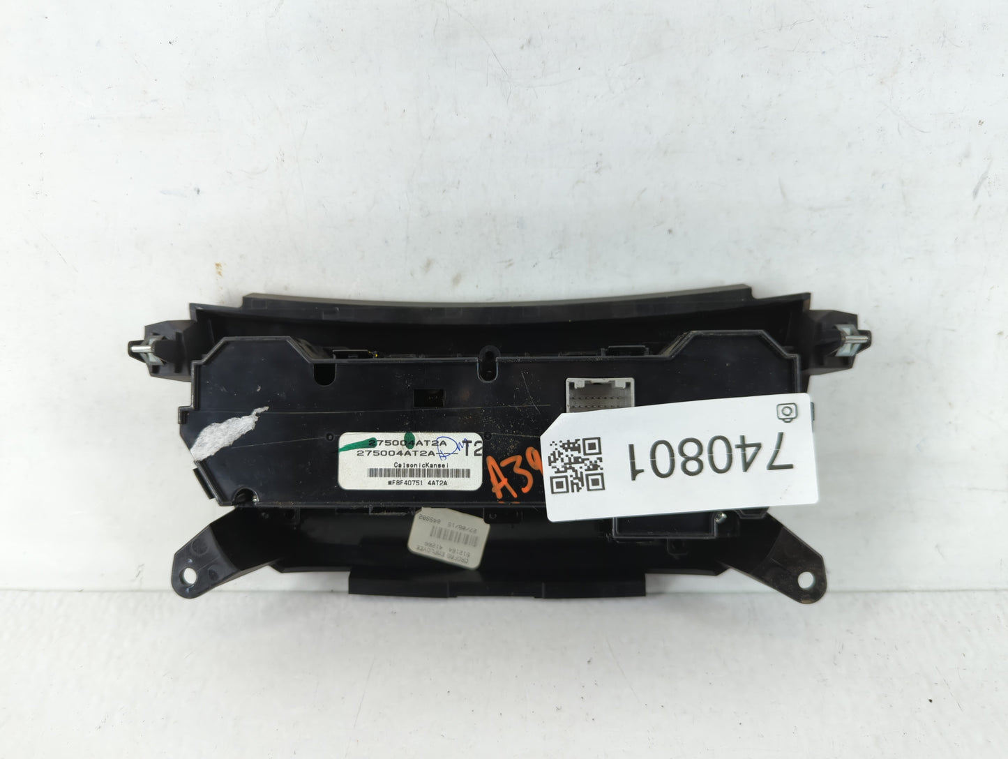 2015-2017 Nissan Sentra Climate Control Module Temperature AC/Heater Replacement P/N:275004AT2A Fits Fits 2015 2016 2017 OEM